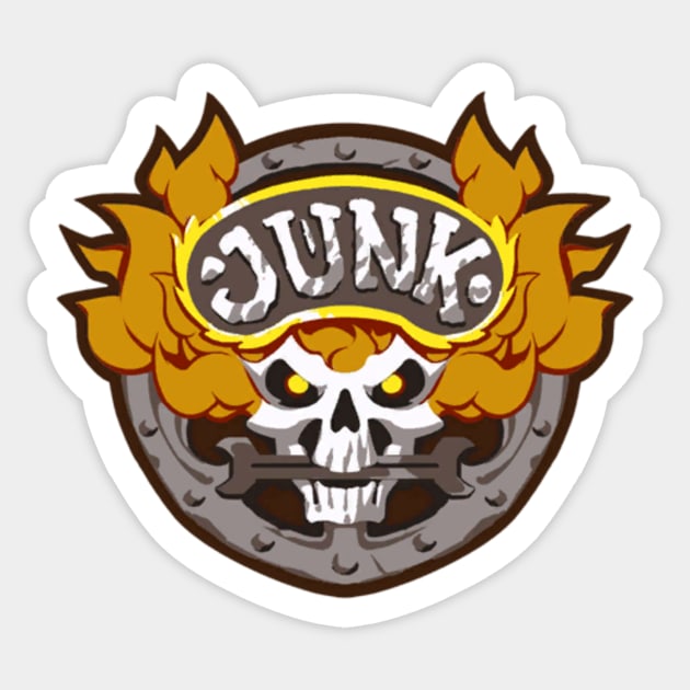 Junkrat's Junk Sticker by galacticshirts